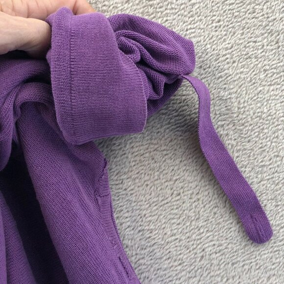 L.L.Bean Womens Cardigan Sweater Small Long Sleeve Button-Up V-Neck Knit Casual - Picture 9 of 15